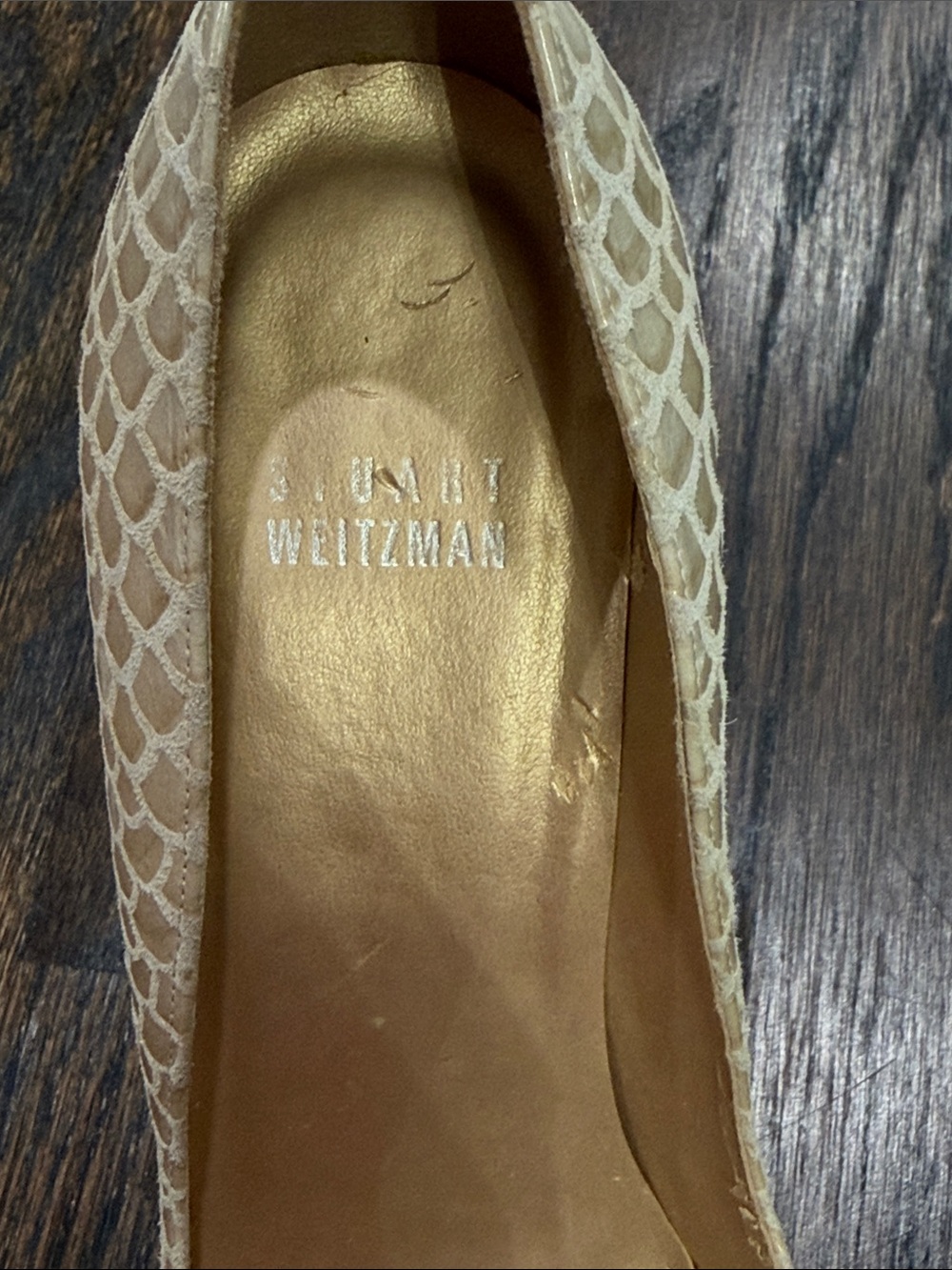 Stuart Weitzman Snake Skin Pumps - Picture 7 of 7